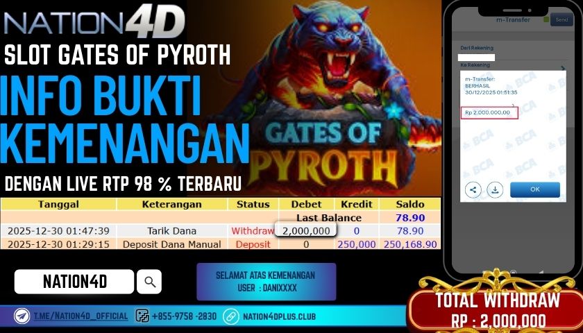 NATION4D-SLOT GATES OF PYROTH RP.2.,000,000– LUNAS