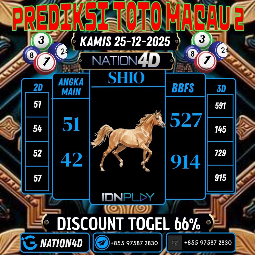 PREDIKSI TOTO MACAU 2