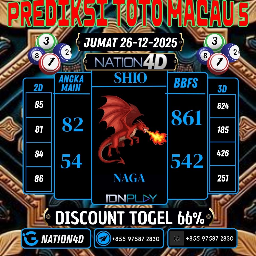 PREDIKSI TOTO MACAU 5