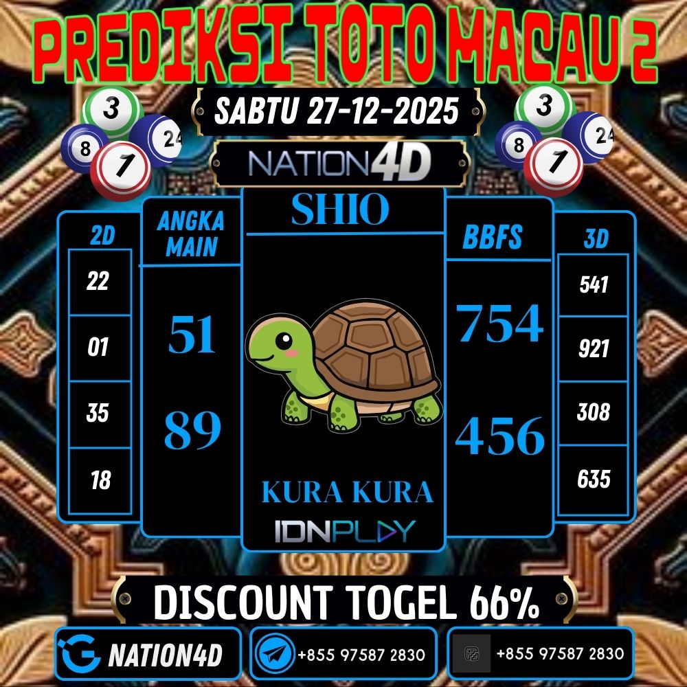 PREDIKSI TOTO MACAU 2