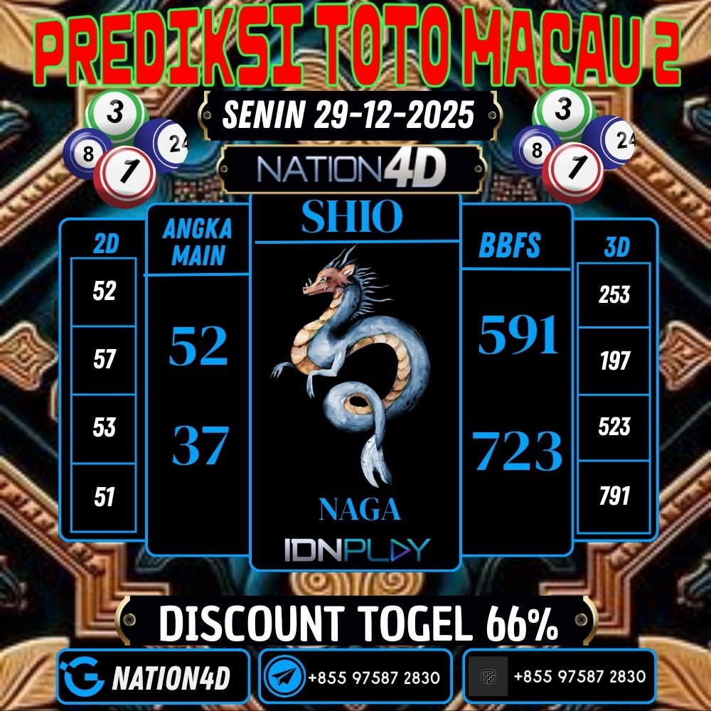 PREDIKSI TOTO MACAU 2