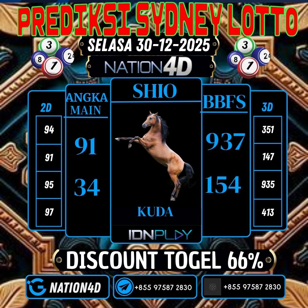 PREDIKSI SYDNEY LOTTO