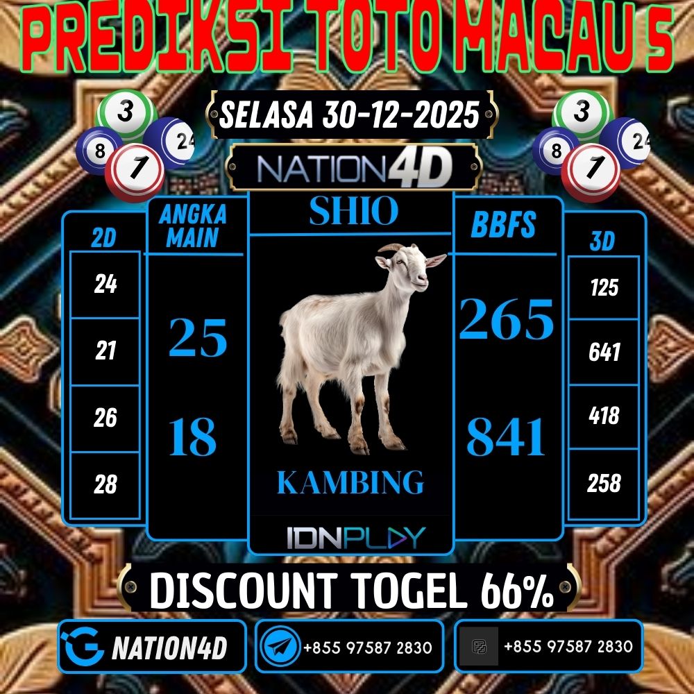 PREDIKSI TOTO MACAU 5