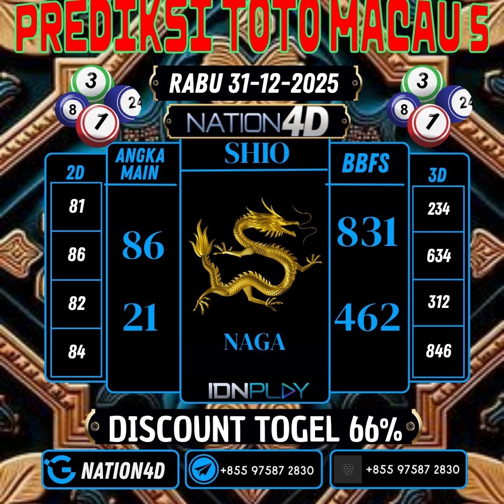 PREDIKSI TOTO MACAU 5