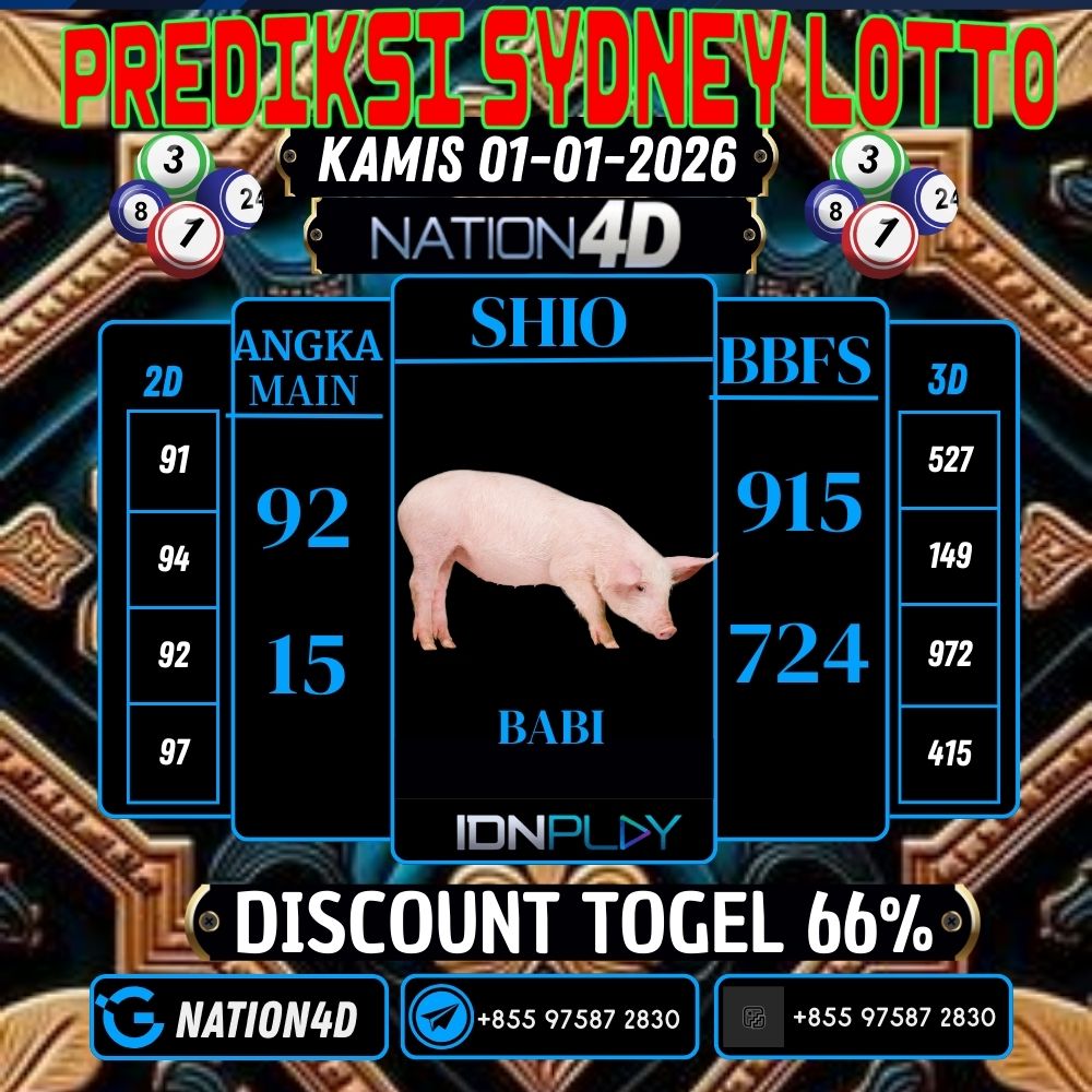 PREDIKSI SYDNEY LOTTO