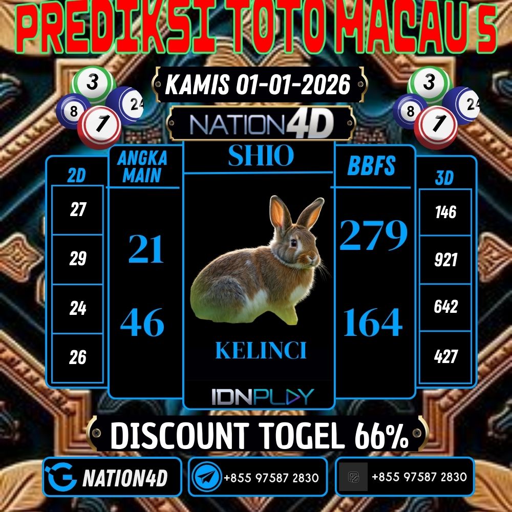 PREDIKSI TOTO MACAU 5