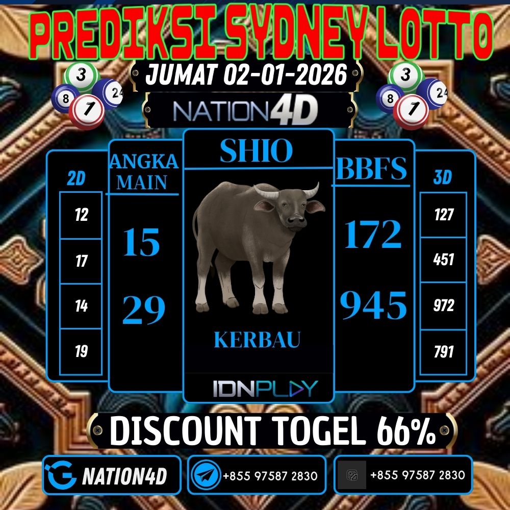 PREDIKSI SYDNEY LOTTO