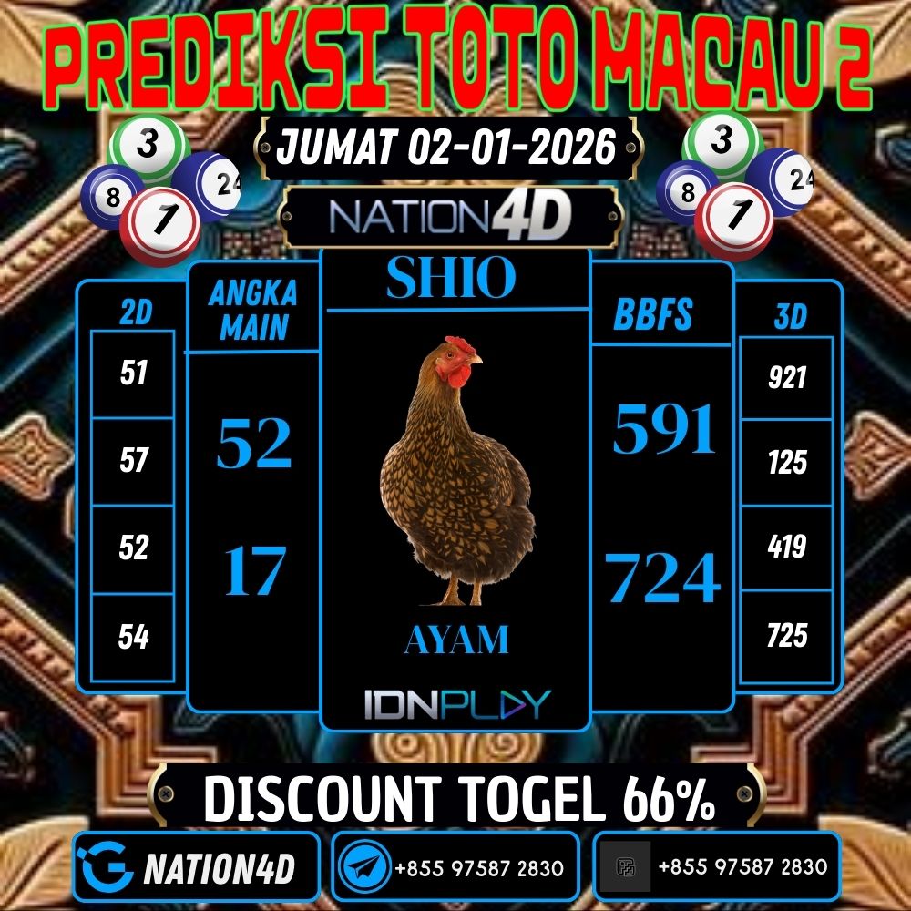 PREDIKSI TOTO MACAU 2