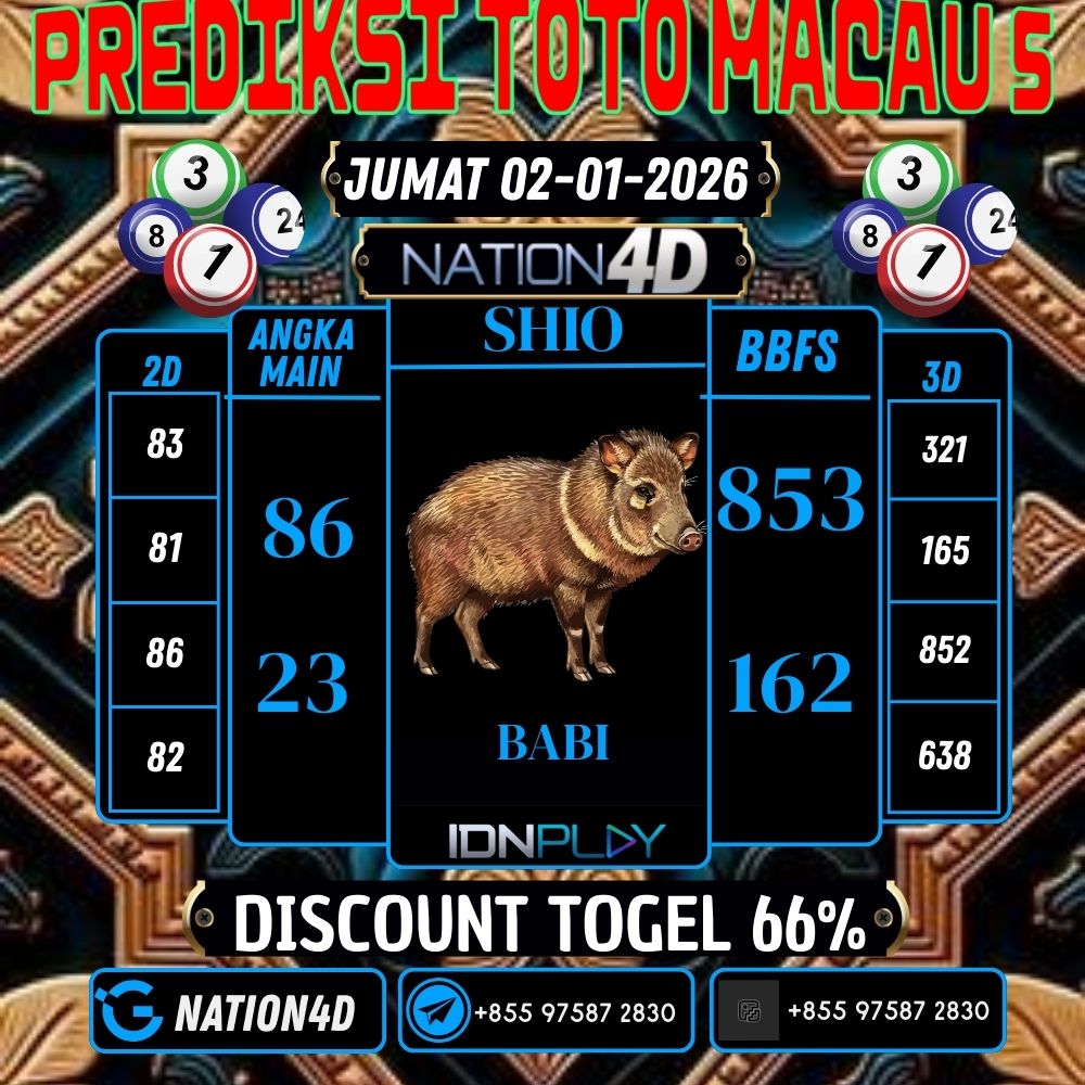 PREDIKSI TOTO MACAU 5