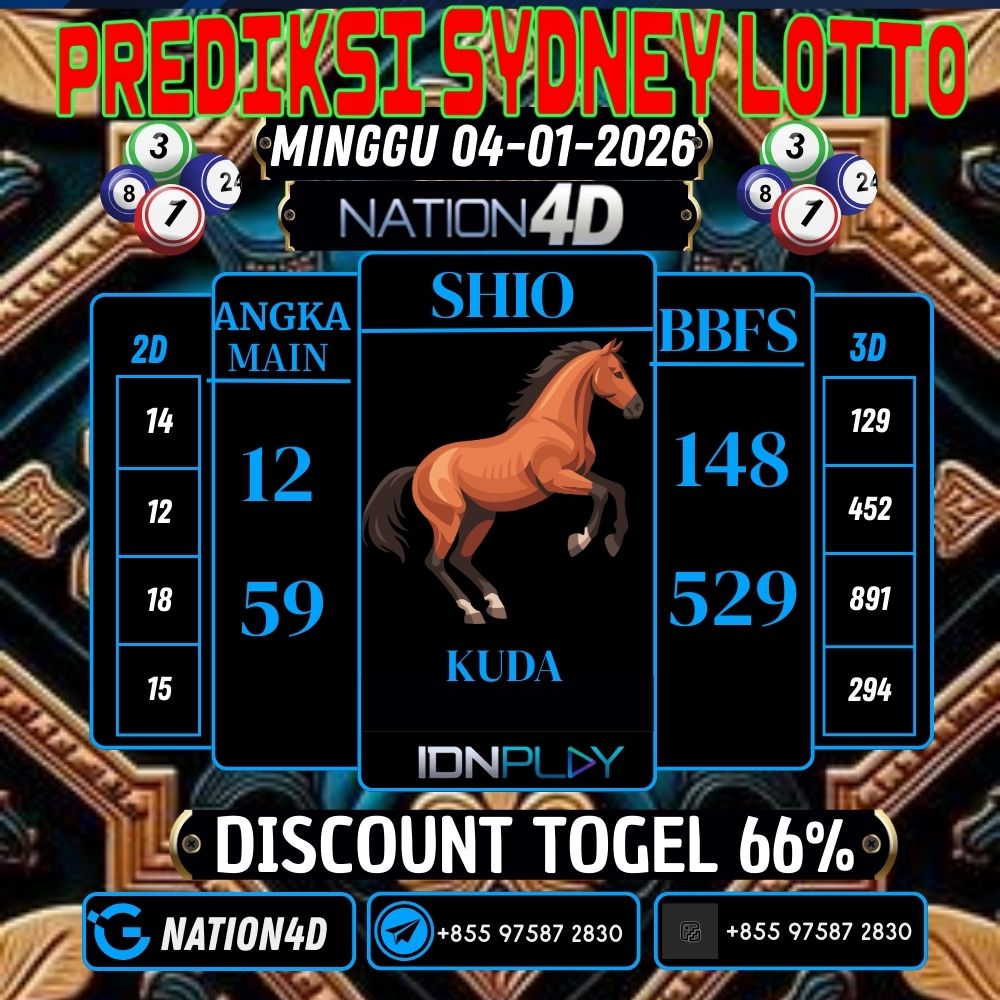 PREDIKSI SYDNEY LOTTO