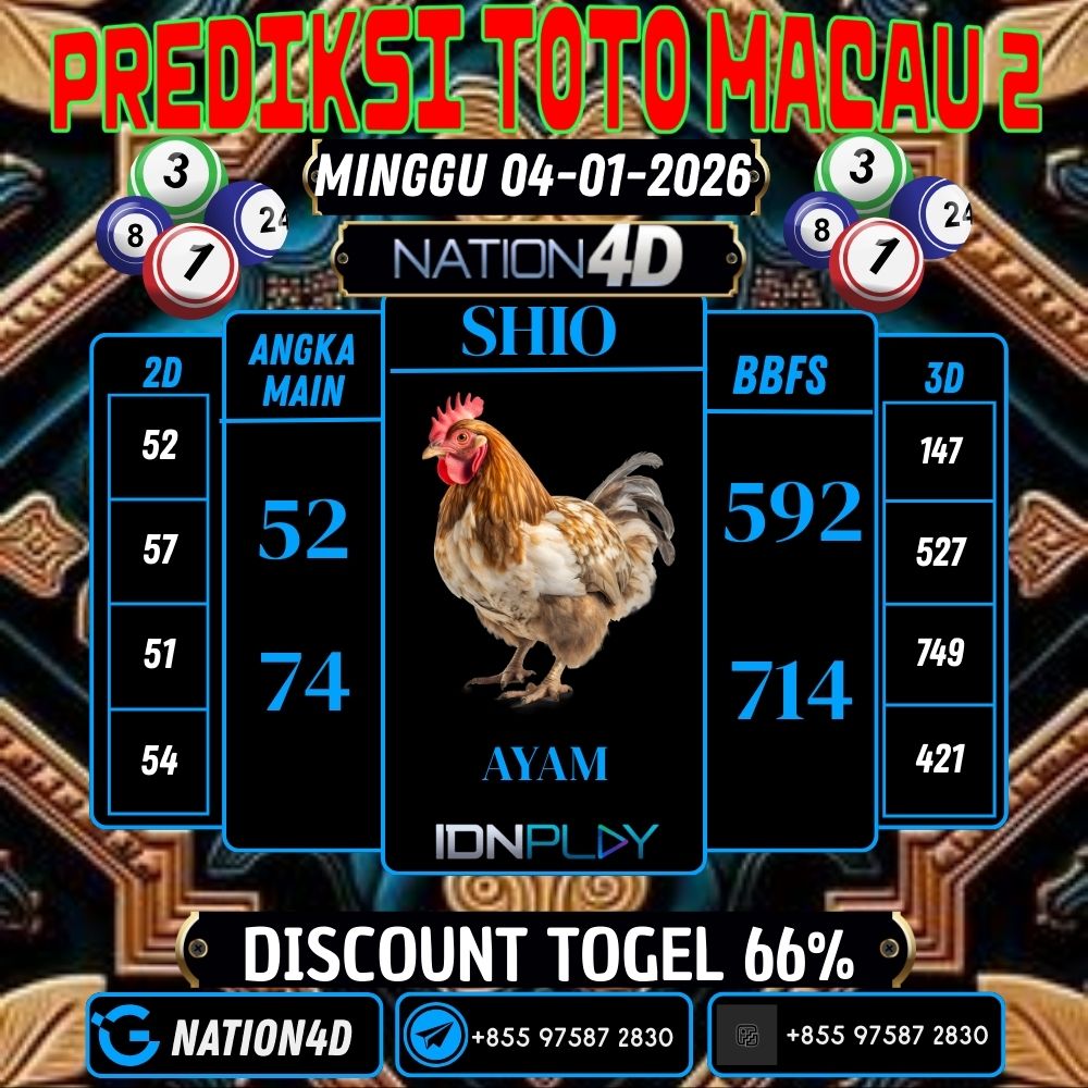 PREDIKSI TOTO MACAU 2