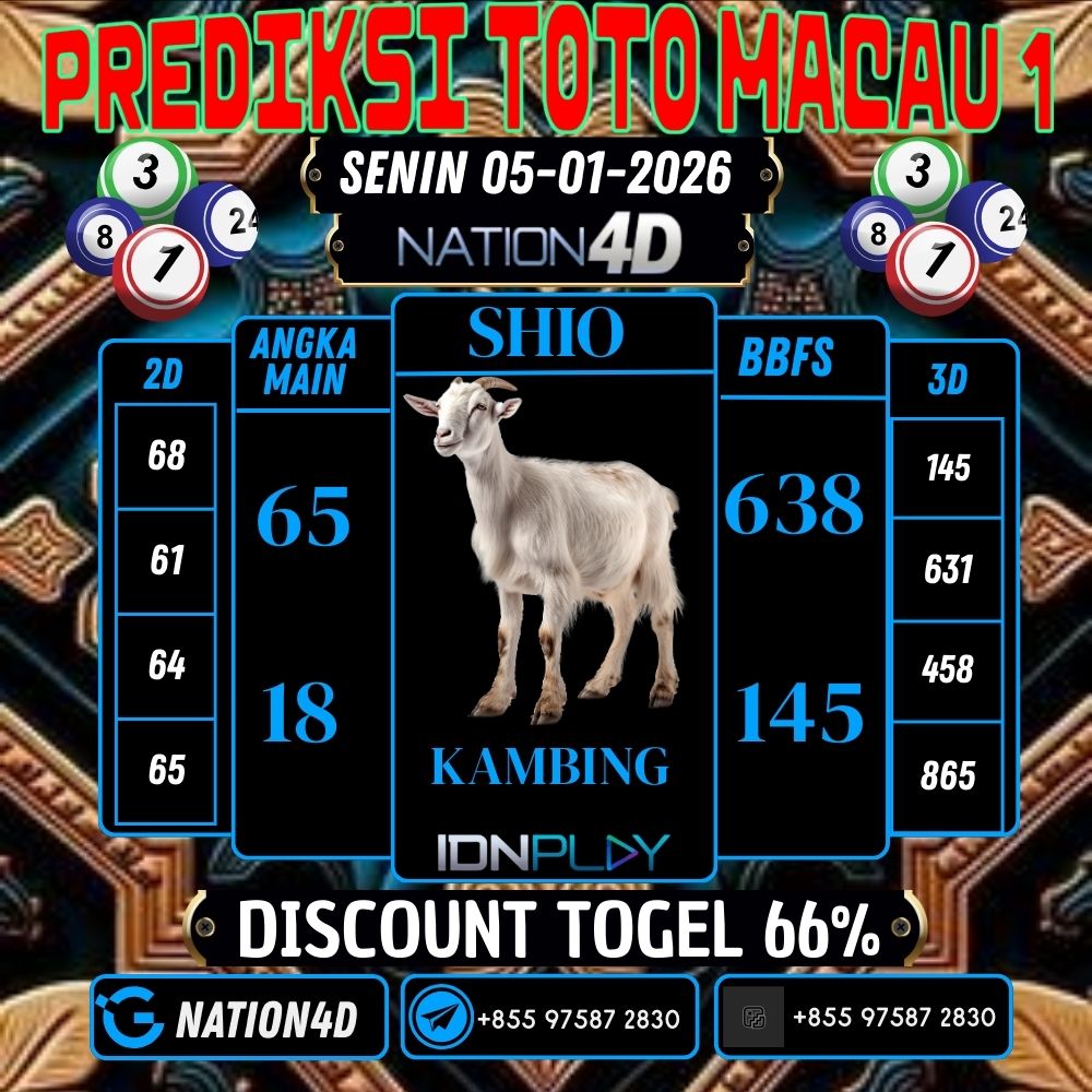 PREDIKSI TOTO MACAU 1