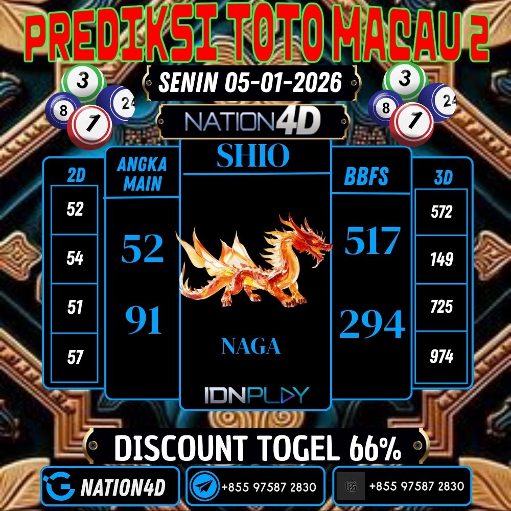 PREDIKSI TOTO MACAU 2
