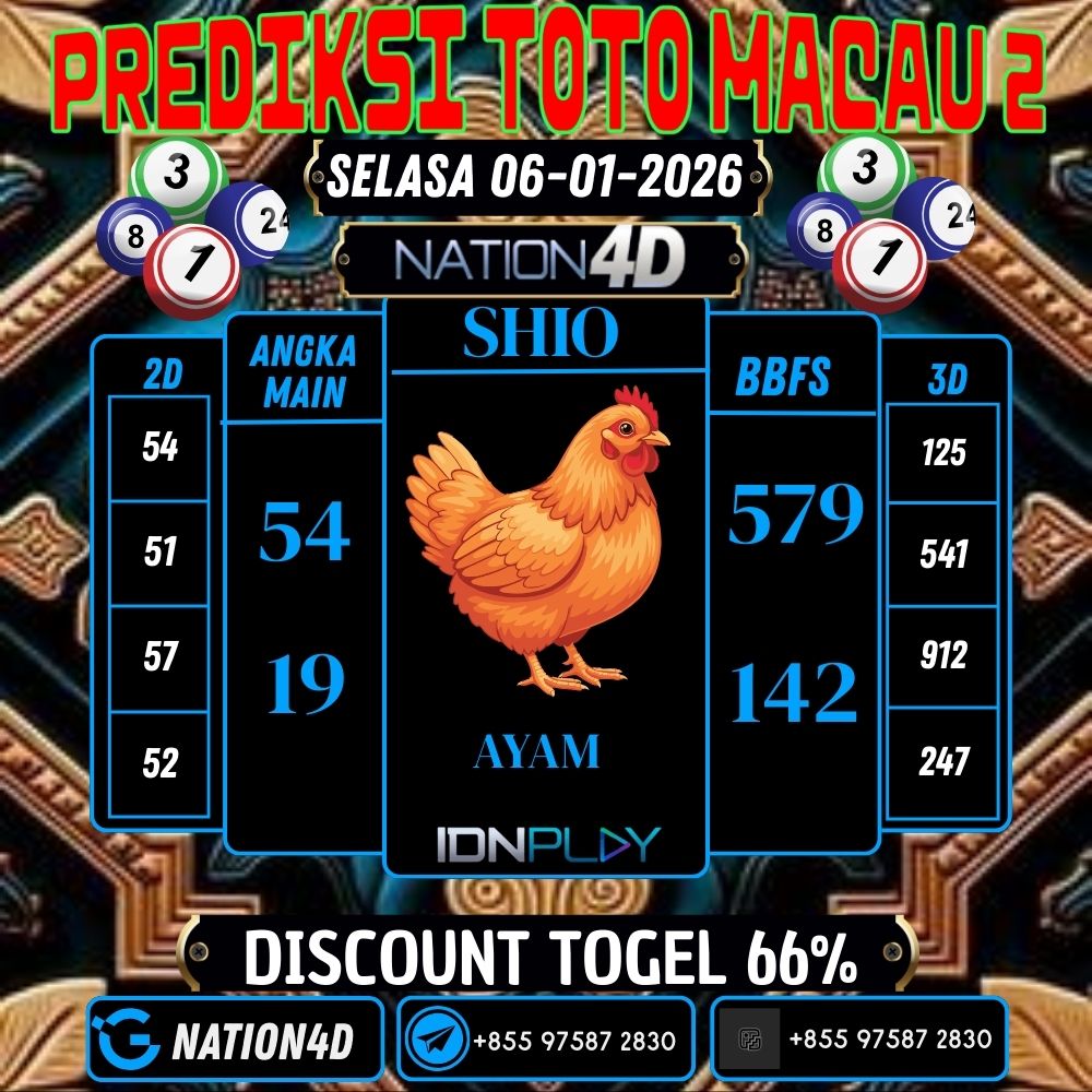 PREDIKSI TOTO MACAU 2