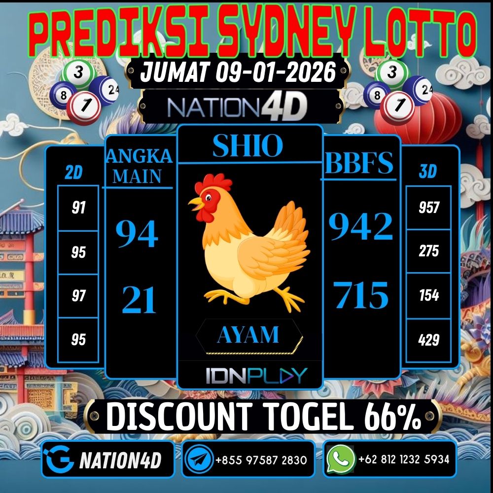PREDIKSI SYDNEY LOTTO