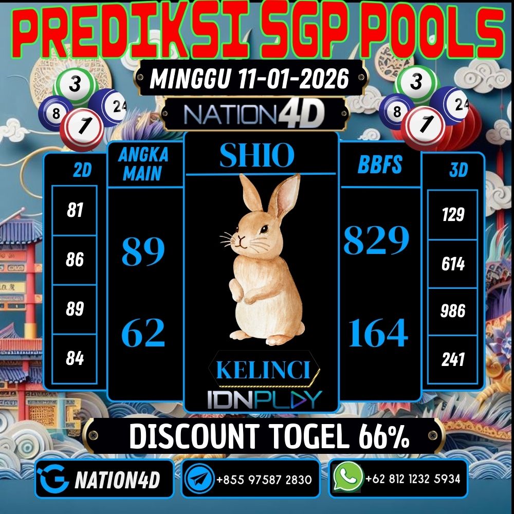 PREDIKSI SINGAPORE POOLS / LOTTO