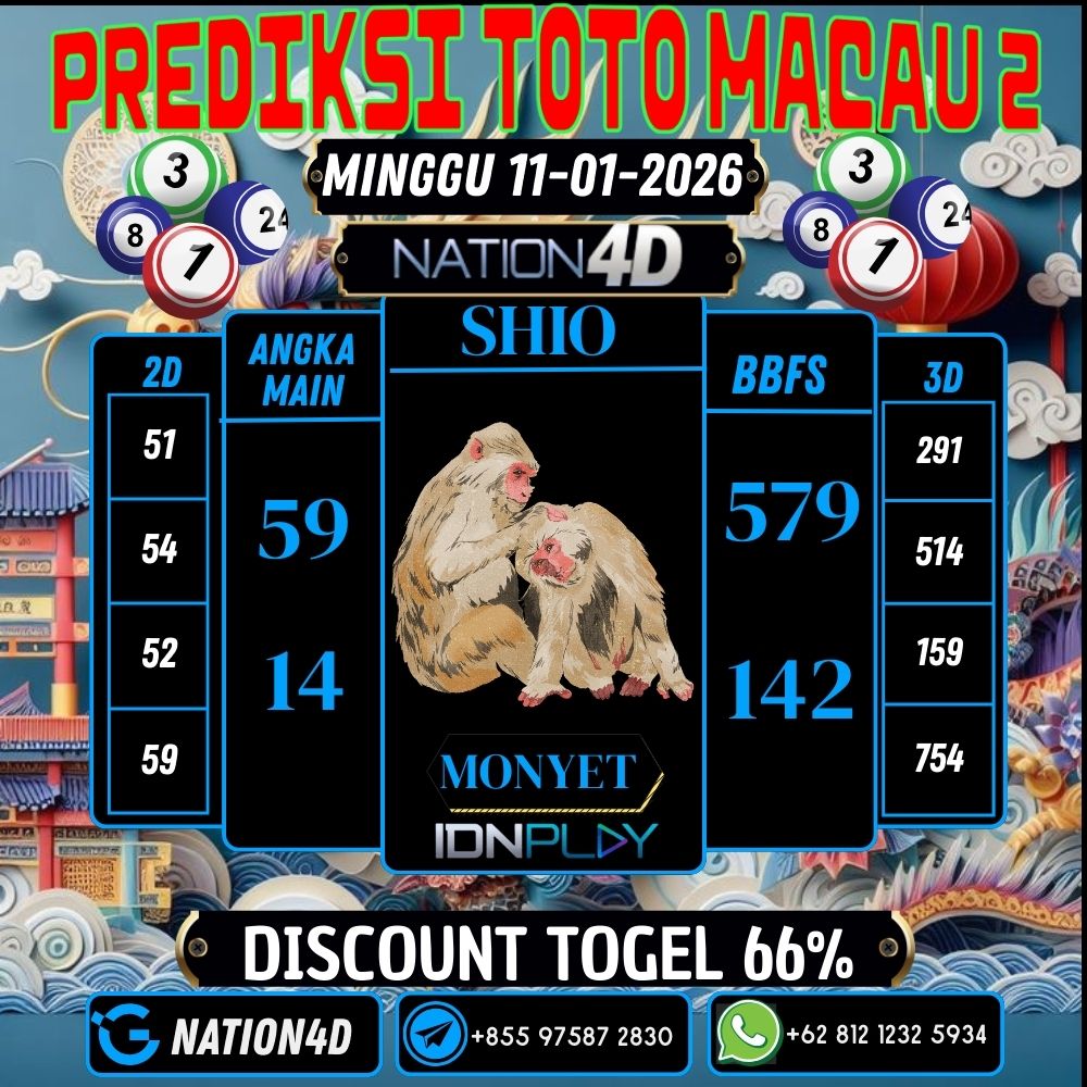 PREDIKSI TOTO MACAU 2