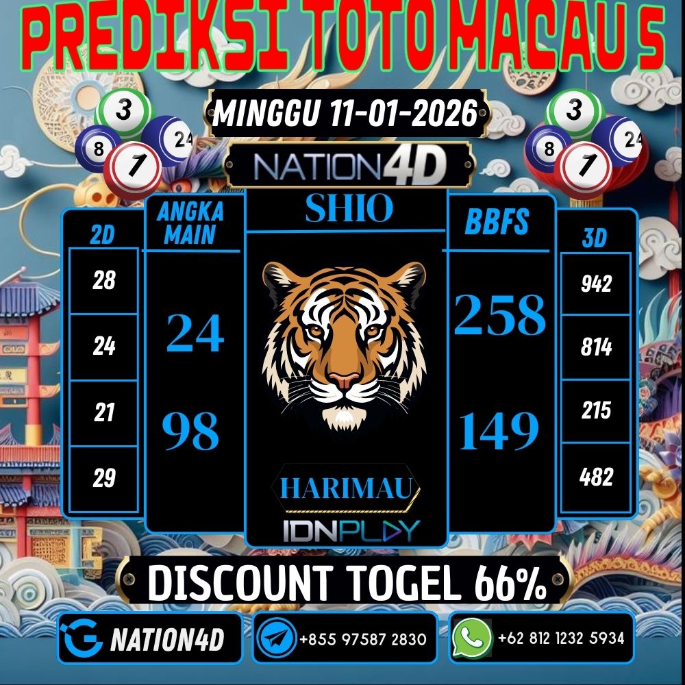 PREDIKSI TOTO MACAU 5