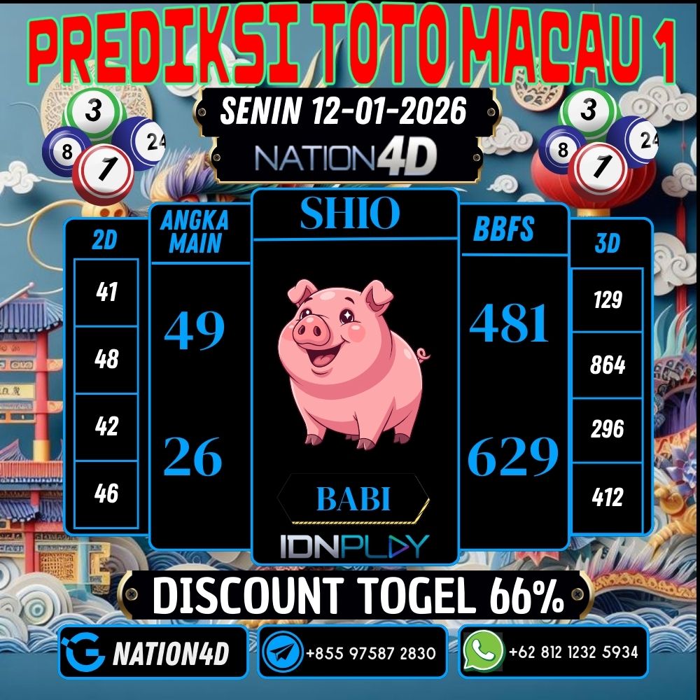 PREDIKSI TOTO MACAU 1