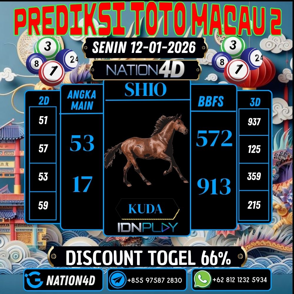 PREDIKSI TOTO MACAU 2
