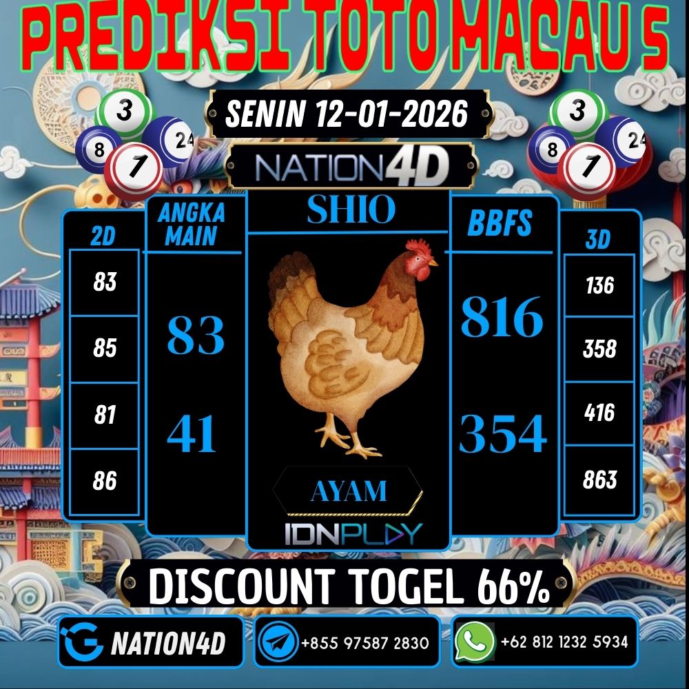 PREDIKSI TOTO MACAU 5