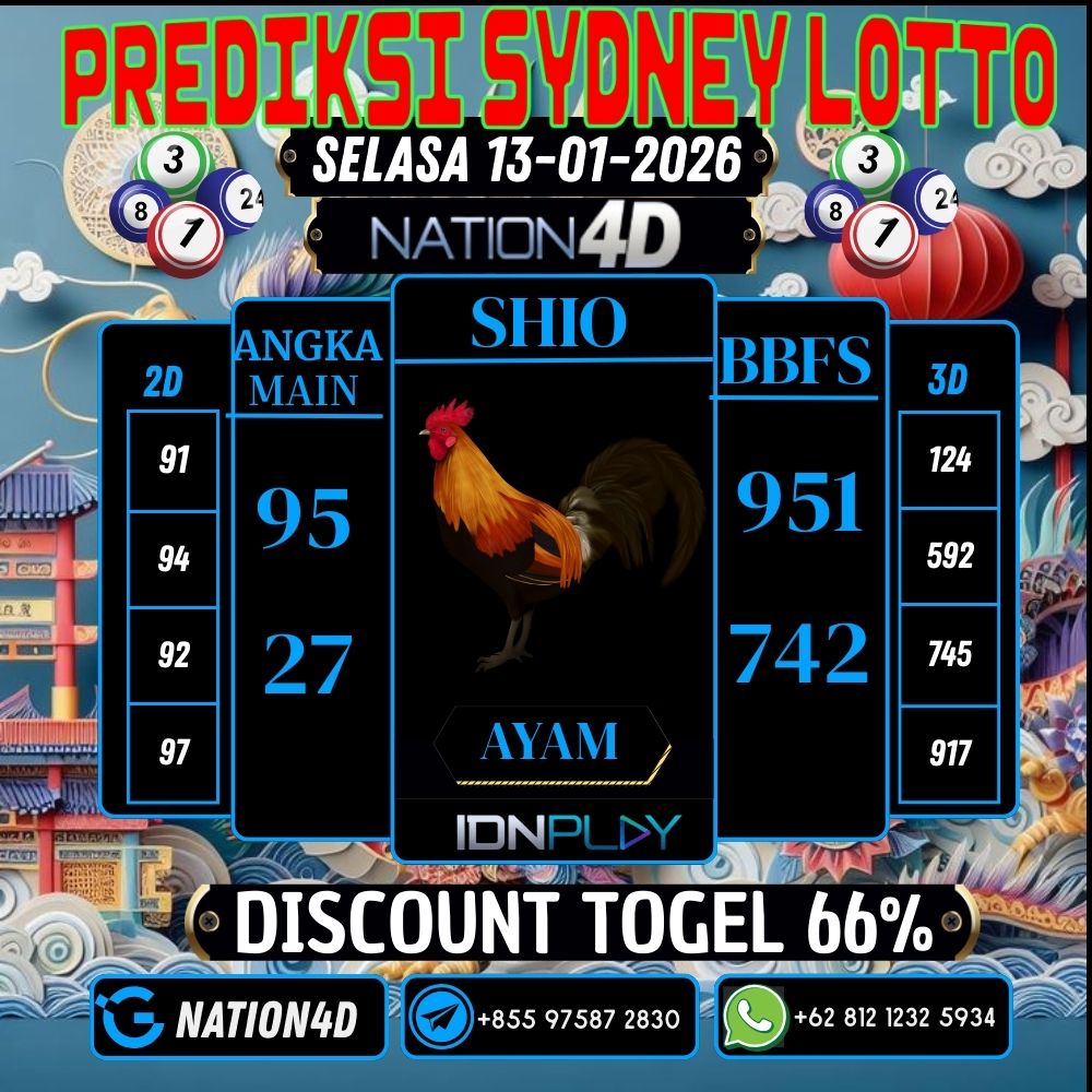 PREDIKSI SYDNEY LOTTO