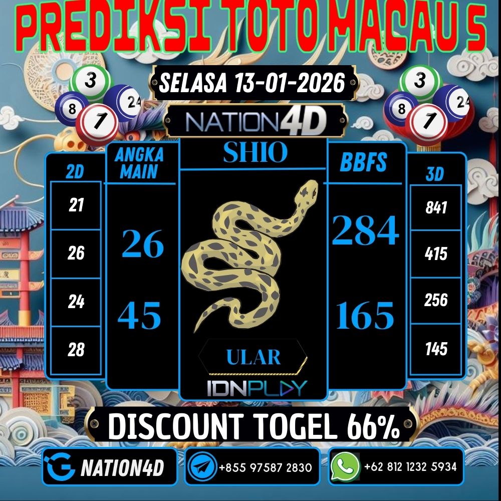 PREDIKSI TOTO MACAU 5