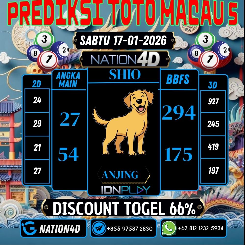 PREDIKSI TOTO MACAU 5