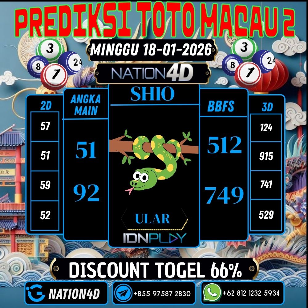 PREDIKSI TOTO MACAU 2