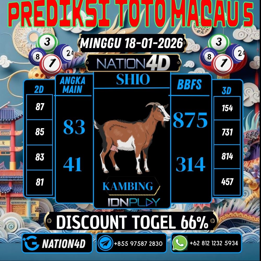 PREDIKSI TOTO MACAU 5