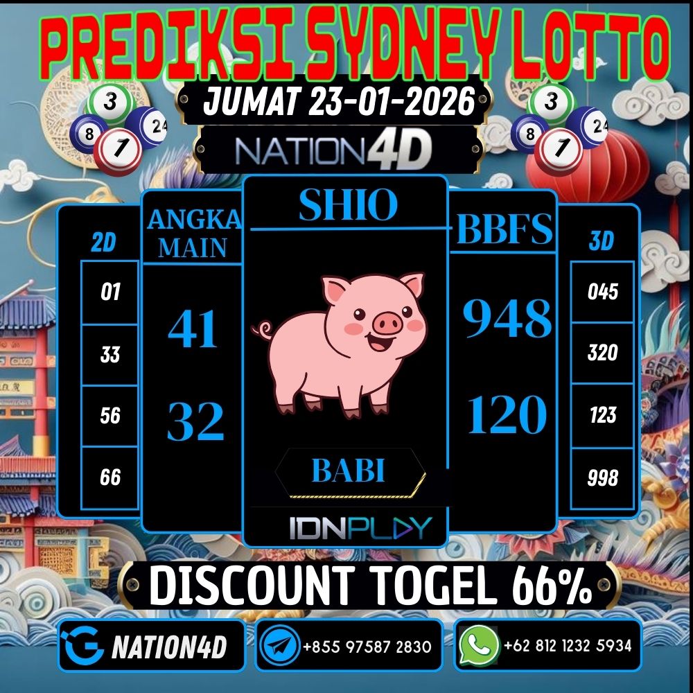 PREDIKSI SYDNEY LOTTO