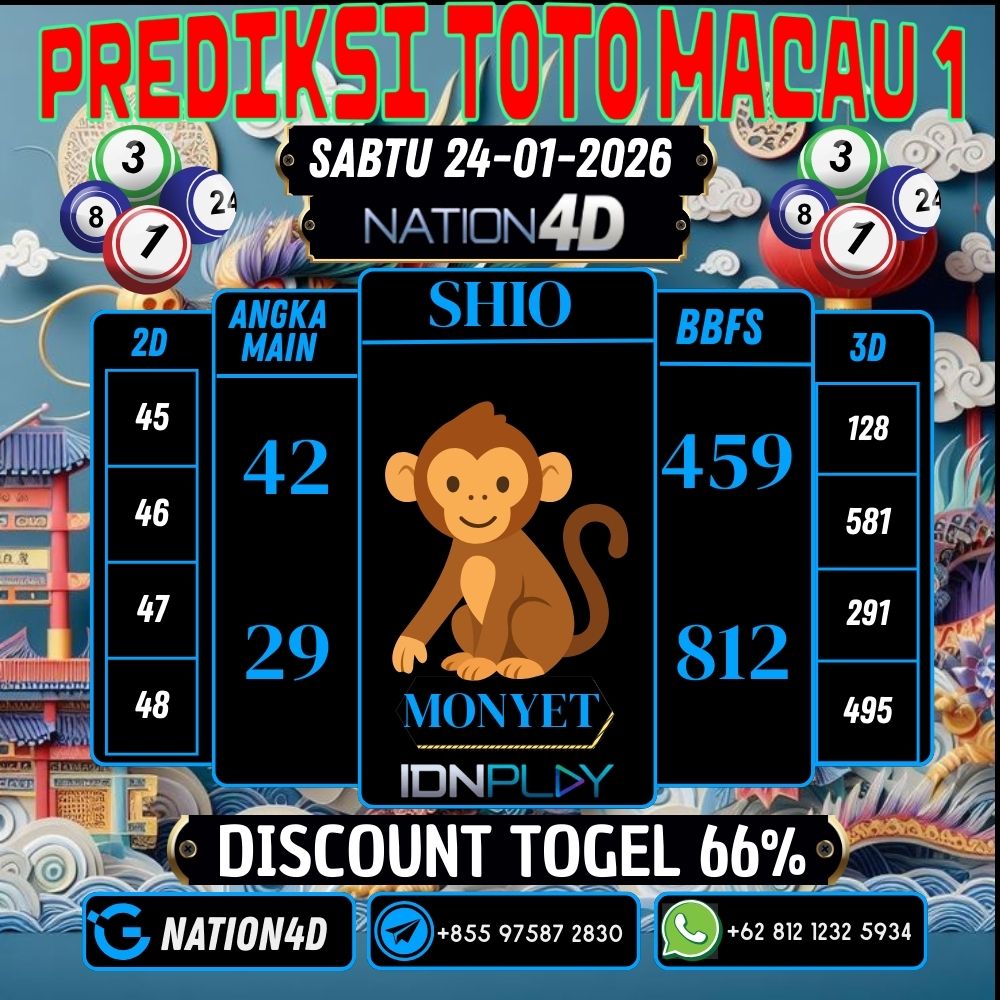 PREDIKSI TOTO MACAU 1
