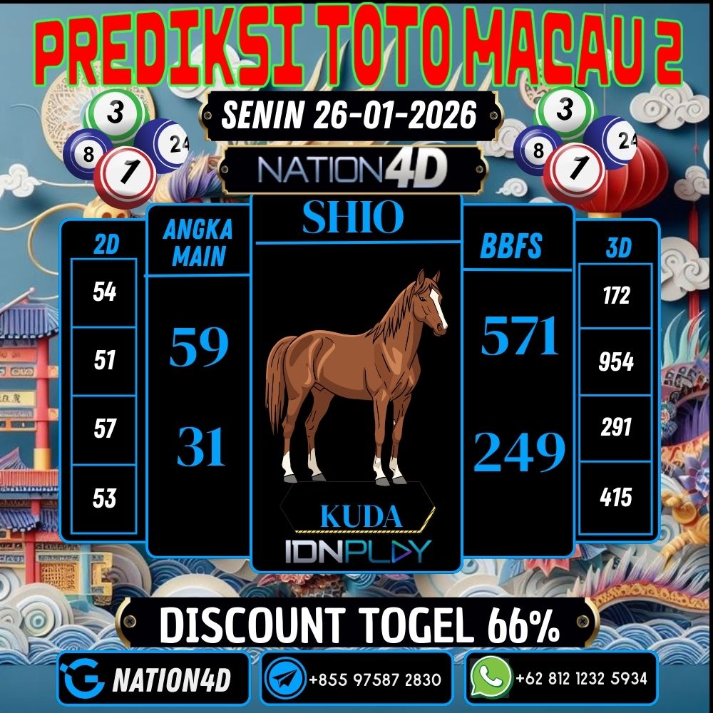 PREDIKSI TOTO MACAU 2