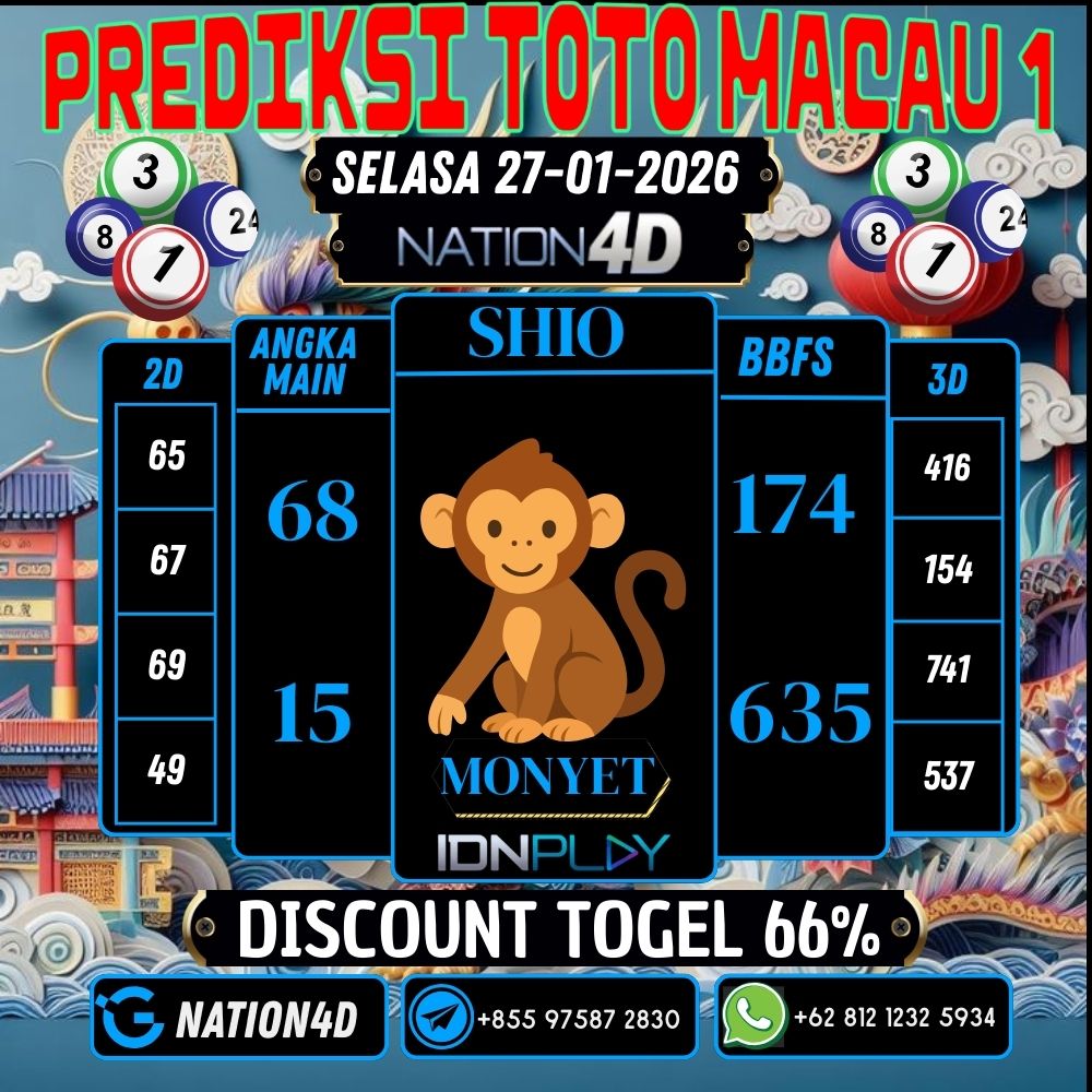 PREDIKSI TOTO MACAU 1