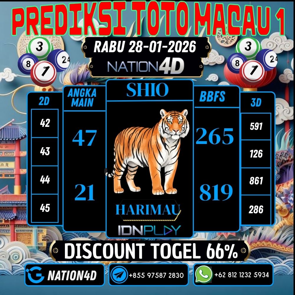PREDIKSI TOTO MACAU 1